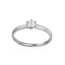 Zásnubní prsten s lab-grown diamantem Alra, bílé zlato IZLG1223A