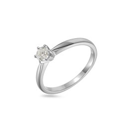 Zásnubní prsten s lab-grown diamantem Madalyn, bílé zlato IZLG1229A
