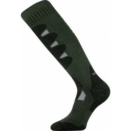 Ponožky podkolenky STABIL CLIMAYARN merino vlna ZELENÉ vel. EU 39-42