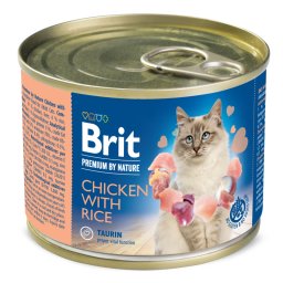 Brit Premium Cat by Nature Chicken & Rice 200g