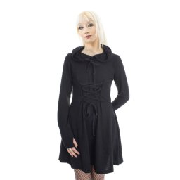 šaty dámské INNOCENT LIFESTYLE - BETHIA - BLACK - D-BTHA-B