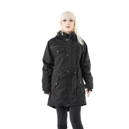 bunda dámská HEARTLESS - WRENLEY - BLACK - J-WRNLY-B