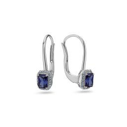 Vkusné safírové náušnice 0,64 ct Ellie KU1658AZ