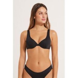 Tezenis Předtvarovaná Recyklovaná Bikinová Push-Upka Basic Žena Cerná Größe 2