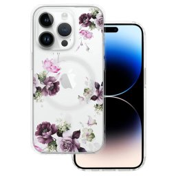 Pouzdro Tel Protect Flower MagSafe iPhone 16 Pro - Vzor 7