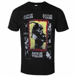 tričko pánské Bob Marley - Kaya Tour - BLACK - ROCK OFF - BMATS23MB