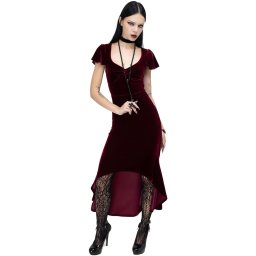 šaty dámské KILLSTAR - Hadean Muse - Red - KSRA012075