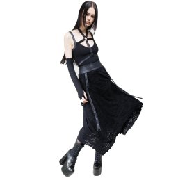 sukně dámská KILLSTAR - Gloomara - Black - KSRA012576