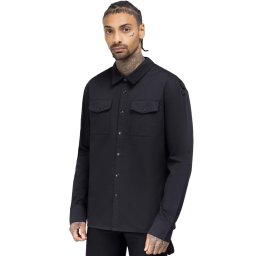 košile pánská KILLSTAR - Crescent Dread - Black - KSRA012569