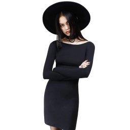 šaty dámské KILLSTAR - Ligeia - Black - KSRA012870