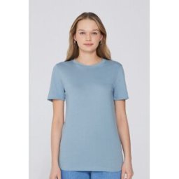 Tezenis Bavlněné Tričko Basic s Kulatým Výstřihem Žena Šedá Größe L