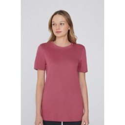 Tezenis Bavlněné Tričko Basic s Kulatým Výstřihem Žena Ružová Größe L
