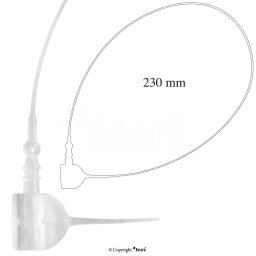 Pojistné nitě neutrální 230mm - balení 5.000ks