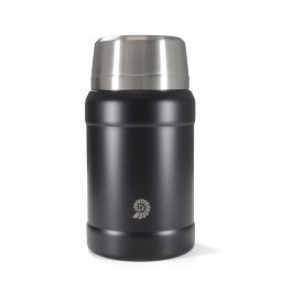 Origin Outdoors termoska na jídlo OUTDOOR s lžící ČERNÁ