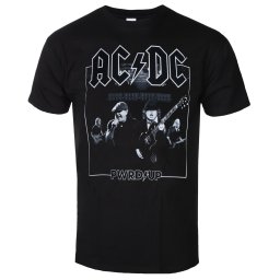 tričko pánské AC/DC - PWRDUP Live - Black - 50540000