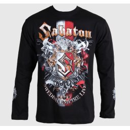 tričko pánské s dlouhým rukávem Sabaton -Swedisch Empire Live - Black - CARTON - 427
