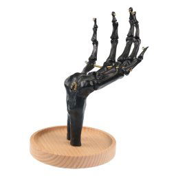 stojan na šperky (dekorace) SUCK UK - BLACK SKELETON HAND - SK TIDYHAND2