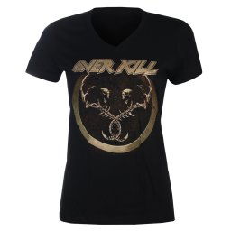 tričko dámské Overkill - Golden Figures - ART WORX - 713292-001