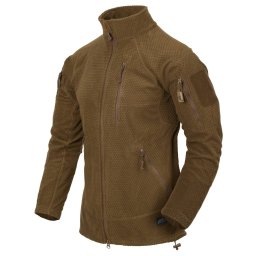 Mikina funkční fleece ALPHA TACTICAL COYOTE vel. L