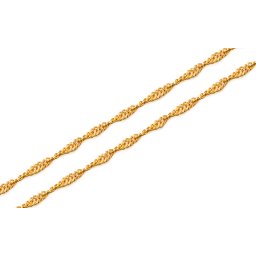 Zlatý řetízek Singapur 2,2 mm IZ18531