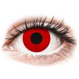 ColourVUE Crazy Lens - nedioptrické jednodenní (2 čočky) Red Devil