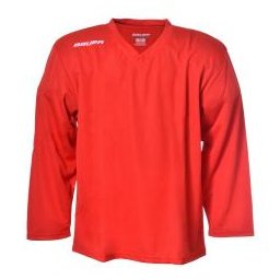 Hokejový dres Bauer Flex Practice Jersey SR Red (1054888) SR M - výška postavy 170-175cm