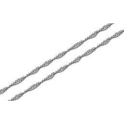 Řetízek Singapur z bílého zlata k 2,2 mm IZ18531A