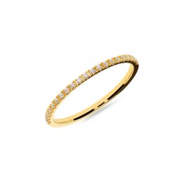Dámský snubní prsten s diamanty 1,2 mm IZKR001-F-BR