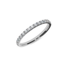Dámský snubní prsten s lab-grown diamanty 1,7mm, bílé zlato IZKR004A-F-LG