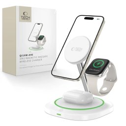 Tech-Protect QI15W-A46 3v1 - Bílá
