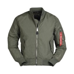 Bunda bomber MA1® SUMMER ZELENÁ vel. L