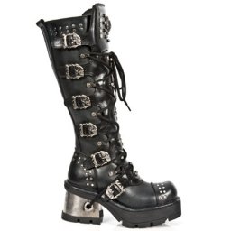 boty NEW ROCK - 1030-S1 - Planing Negro
