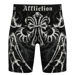 boxerky pánské AFFLICTION - SKELETON - A28317-BK