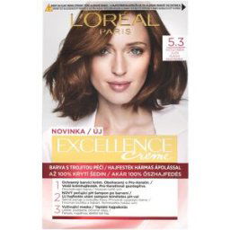 L’Oréal Paris - Excellence Creme 5.3 světle hnědá zlatá Barvy na vlasy 192 ml unisex
