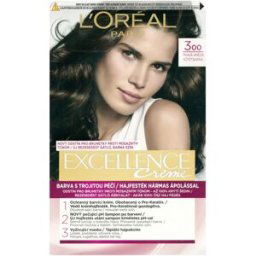 L’Oréal Paris - Excellence Creme 300 tmavá hnědá Barvy na vlasy 176 ml unisex