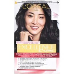 L’Oréal Paris - Excellence Creme 100 černá Barvy na vlasy 192 ml unisex