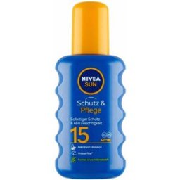 NIVEA - NIVEA SUN Hydratační sprej na opalování SPF 15 Opalovací krémy 200 ml dámské