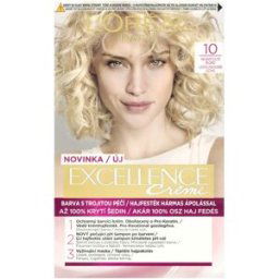L’Oréal Paris - Excellence Creme 10 nejsvětlejší blond Barvy na vlasy 176 ml unisex
