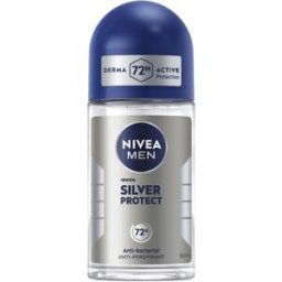 NIVEA - NIVEA MEN Kuličkový antiperspirant Silver Protect Deodoranty 50 ml unisex