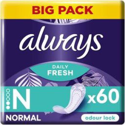 brands - Always Dailies Normal Fresh & Protect Intimní hygiena unisex