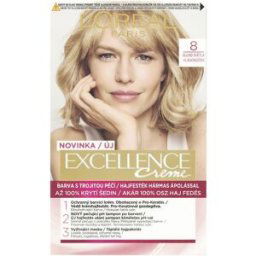 L’Oréal Paris - Excellence Creme 8 blond světlá Barvy na vlasy 176 ml unisex