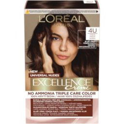 L’Oréal Paris - Excellence Creme Universal Nudes 4U Hnědá Barvy na vlasy 252 ml unisex