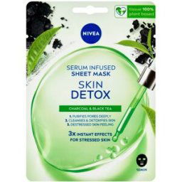 NIVEA - Face Detox Textile Mask Čistící masky unisex