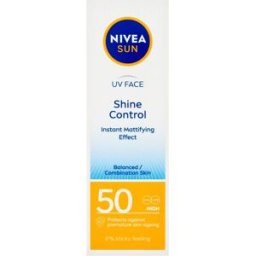 NIVEA - NIVEA SUN Face Shine Control Cream Opalovací krémy 50 ml unisex