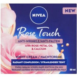 NIVEA - Rose Night Cream Anti-aging 50 ml unisex