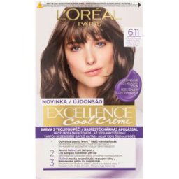 L’Oréal Paris - Excellence Cool Creme 6.11 ultra popelavá tmavá blond Barvy na vlasy 252 ml unisex