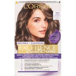 L’Oréal Paris - Excellence Cool Creme 7.11 ultra popelavá blond Barvy na vlasy 252 ml unisex