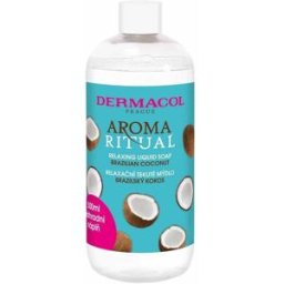 Dermacol - Aroma Ritual - náhr. náplň tek. mýdlo brazilský kokos Mýdla 500 ml pánské