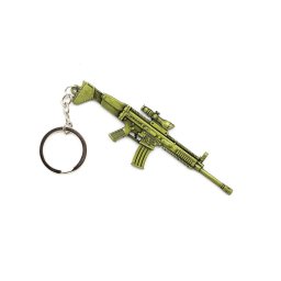 Albainox přívěšek na klíče puška SCAR L MOSAZNÝ