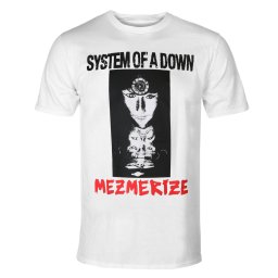 tričko pánské System Of A Down - Mezmerize - White - HYBRIS - WMX-1-SOAD002-H64-1-WH